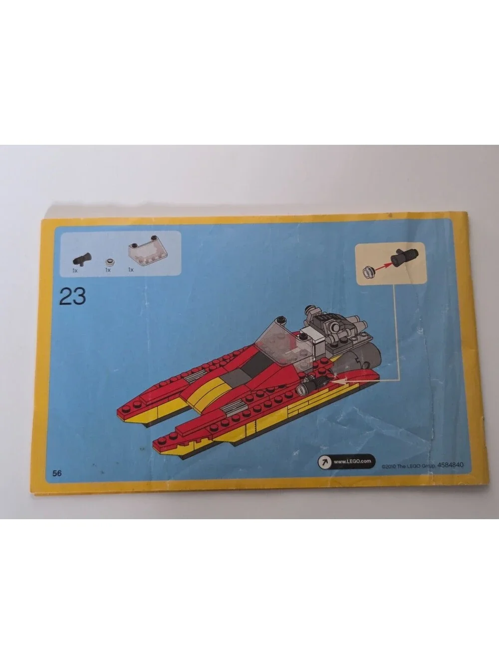 Lego Creator Set 5866 Rotor Rescue Alternate Models Instruction Manual Booklet